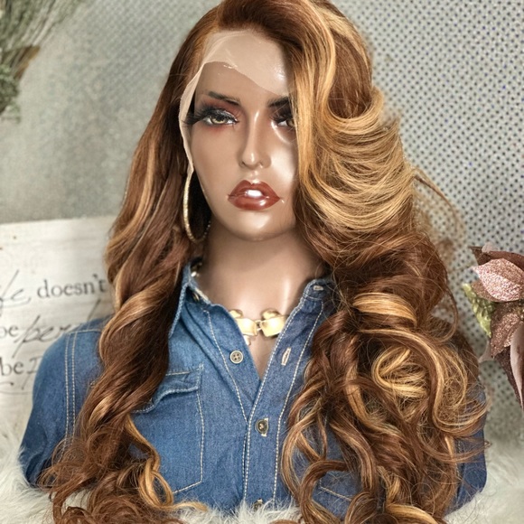 🔥New30”Gorgeous Kimimila 13X4HDTransparent Frontal 100% Indian Human Hair Wig🔥 - Picture 10 of 16